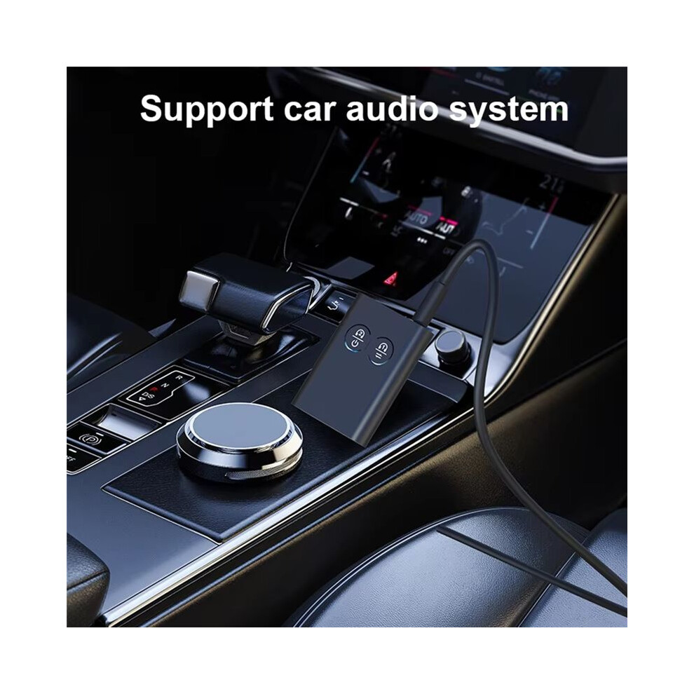 5.2 Transmitter Receiver For Car Aptx-Adaptive Hd Low Latency Wireless Audio Adapter With 3.5Mm Aux 6032472398822