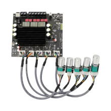 Placa Amplificadora Digital XY-ST21PRO 2.1 Canales 100Wx2+200W Placa Amplificadora para Subwoofer TPA3221 Supera 3116