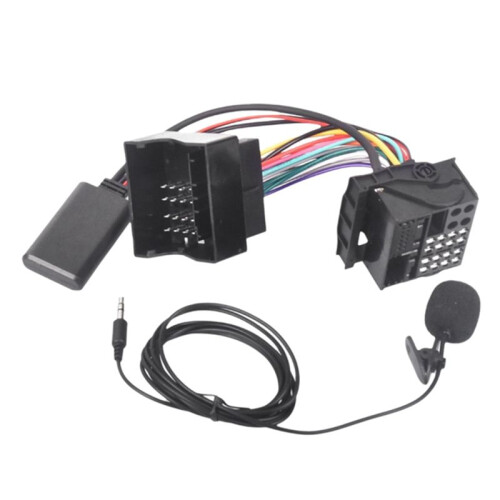Car Audio Aux Adapter Receiver Radio  5.0 Module Aux Cable with Mic for  Z4 E85 E86 X3 E83  Cooper