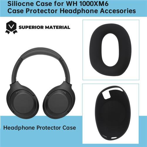 Siliocne Case for  WH 1000XM6 Case Protector Headphone Accesories 1