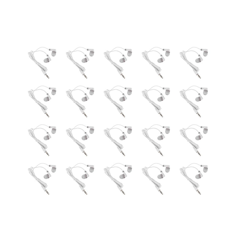 20Pcs 3.5Mm In-Ear Stereo Earbuds Headphone Earphone Headset For Mobile Phone Mp4 Mp3 6031078227574