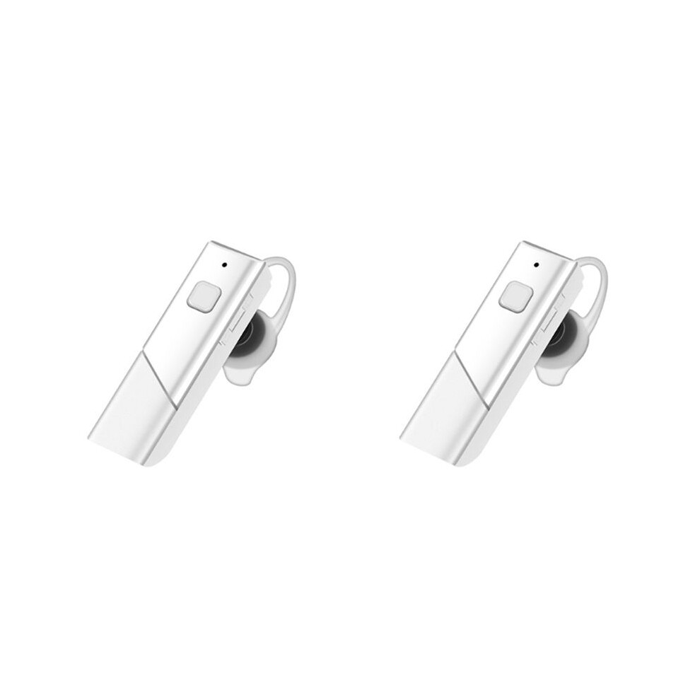 2X Wireless Translation Headset 5.0 Voice Translator Earphone 33 Languages Instant Real- Translation-A 6033227195116