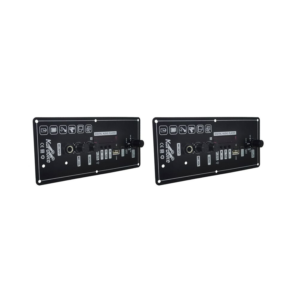 2X Audio 15W Amplifier Board With Fm Bt Audio Portable Speaker 5V Karaoke Power Amplifier Board Mp3 Amplifier 6032615061521
