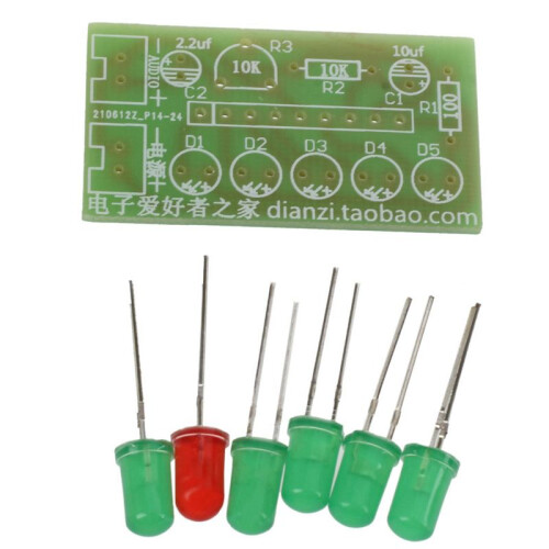 8X KA2284 Audio Level Meter Level Indicating Suit LED Indicator DIY Kit for 2