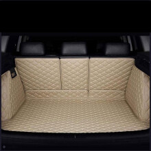 Boot Liner Waterproof NonSlip PU Leather Full Coverage Cargo Mat Beige for BMW 3 Series E30