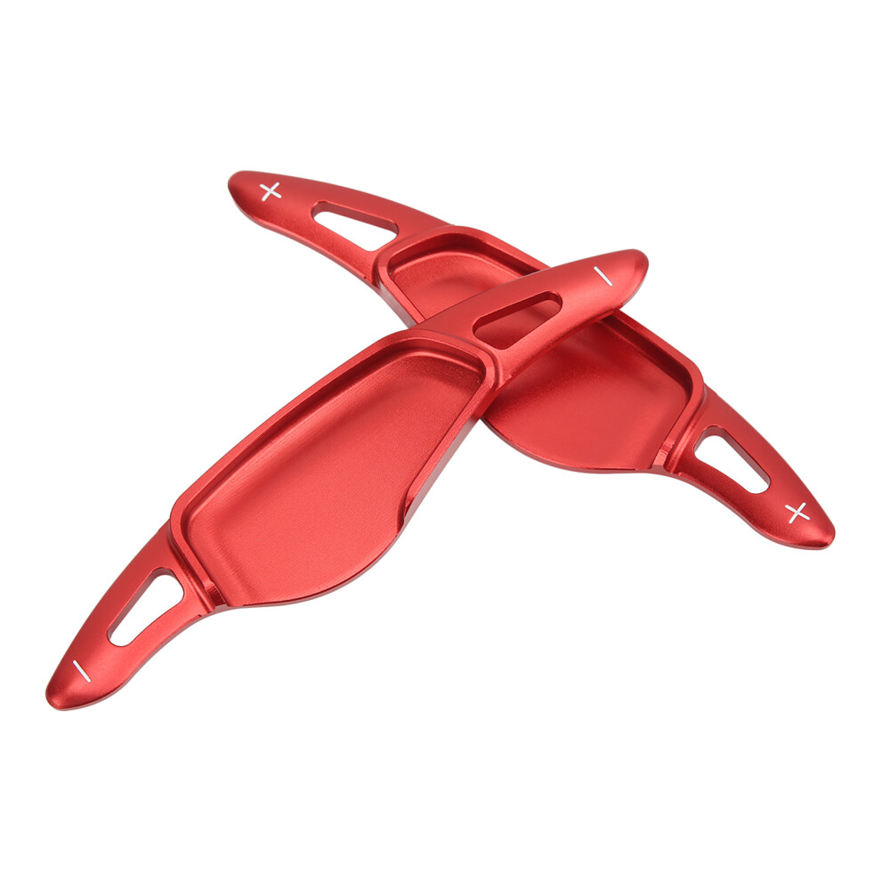 Aluminum Alloy Paddle Shifter Extension For G Chassis G20 G22 G30 G82 Red 4091375575503
