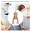 Cat-Shaped Manual Back Scratcher Handheld Massage Tool for Elderly, Plastic 3