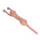 Cat-Shaped Manual Back Scratcher Handheld Massage Tool for Elderly, Plastic 4