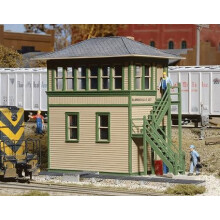 Walthers Cornerstone Interlocking Tower Building Kit HO Gauge WH933-3071