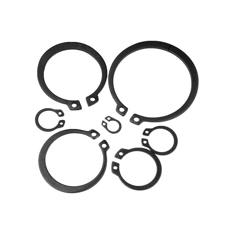 Cclips External Ctype Circlip Retaining Ring For Shaft Manganese Steel Sizes M3 To M20 Pack Of 50 M6 9347817601770