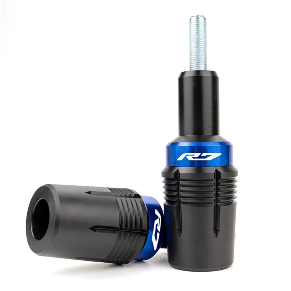 Motorcycle Frame Sliders Crash Protectors For Yamaha Mt07 Mt07 Yzf R7 20142024 Impact Reduction Blue 9187378414958