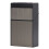 20 Pack USB Rechargeable Brushed Black Cigarette Case with Lighter 12