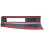 Car Central Control Trim Panel Ram för   2024+ Bil Multifunktionsknapp Trimpanel Wood Grain 4
