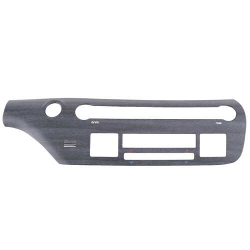 Car Central Control Trim Panel Ram för   2024+ Bil Multifunktionsknapp Trimpanel Wood Grain 1