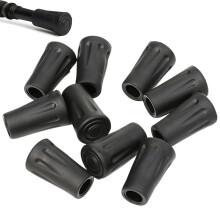 Hiking Pole Tips, Shock Absorbing Walking Stick Tips, Durable ABS Material, Compatible with Men and Women Outdoor Accessories