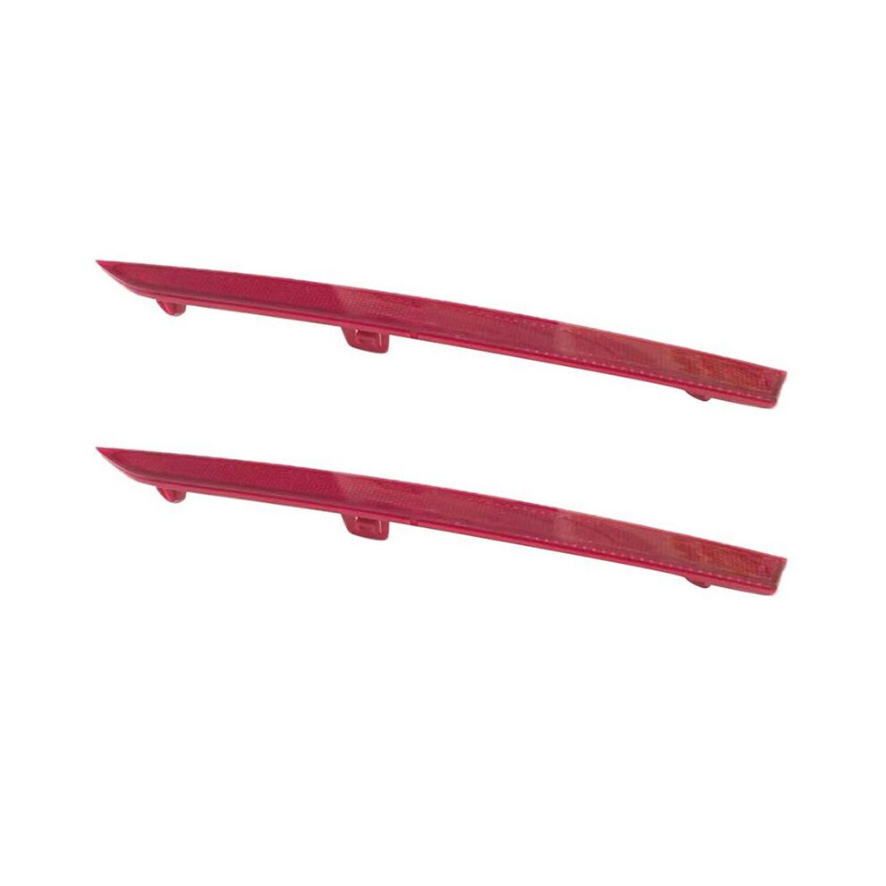 2X 63147847165 Rear Left Bumper Reflector For - 3-Series F30 F31 M Sport 2012+ Red 6032674345013