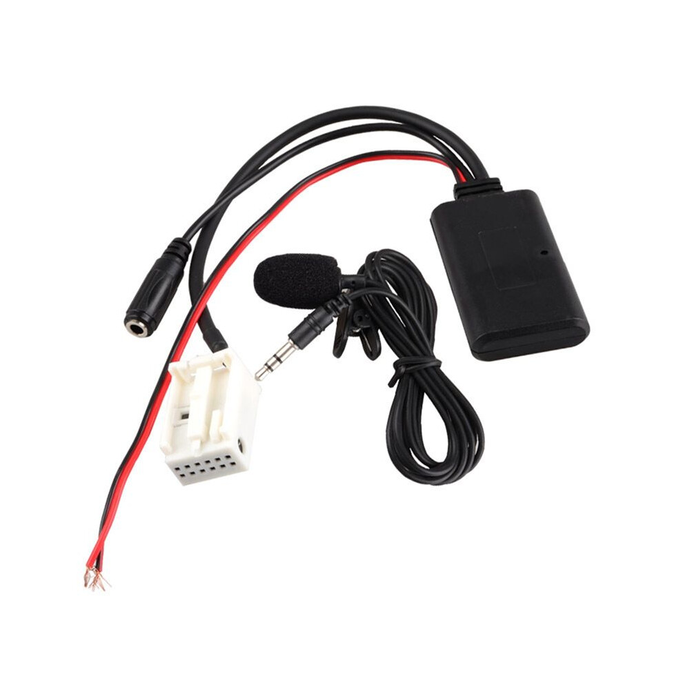 Auto Aux Adapter 12Pin -Compatible Aux-In Wire Connector Adapter For E60 E63 E64 E65 E66 E81e82 E87 4712230895887