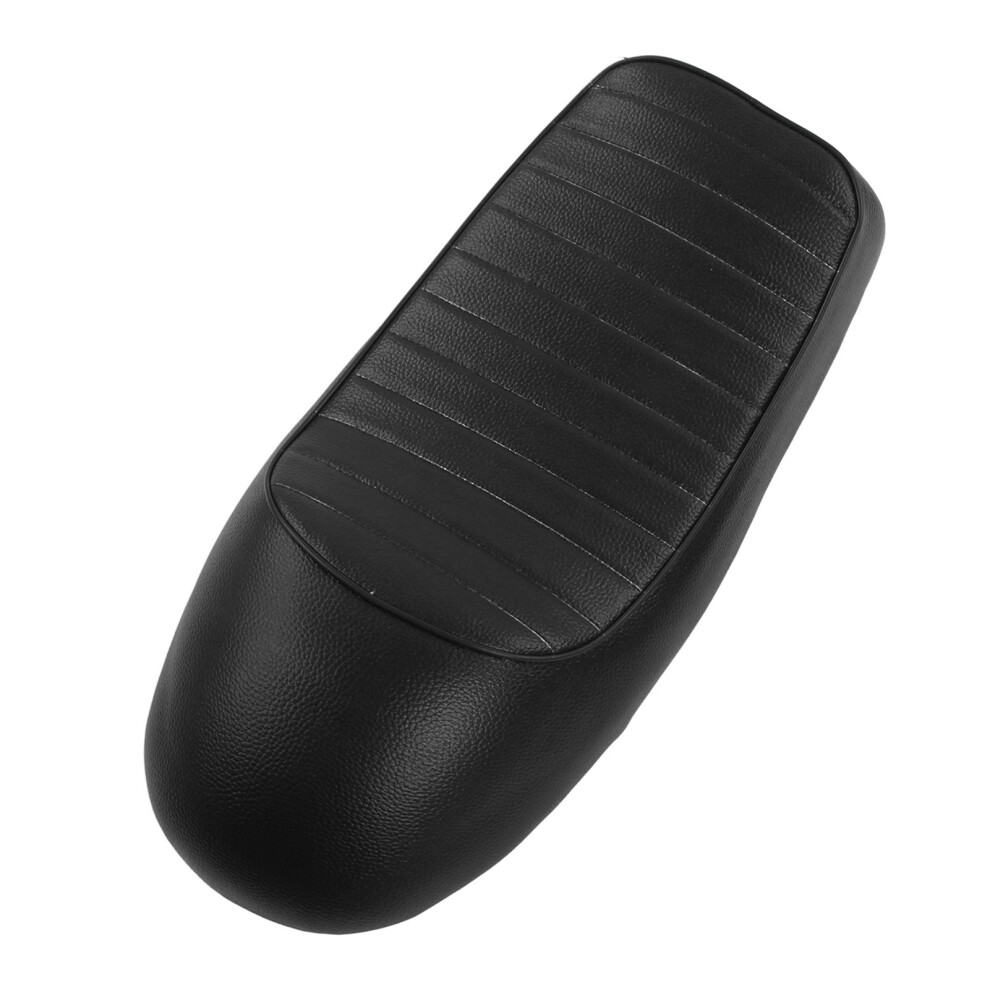 Vintage Hump Shape Motorcycle Seat Replacement For Cb175 Cb200 Cb350 Stripe Black 8461375579270