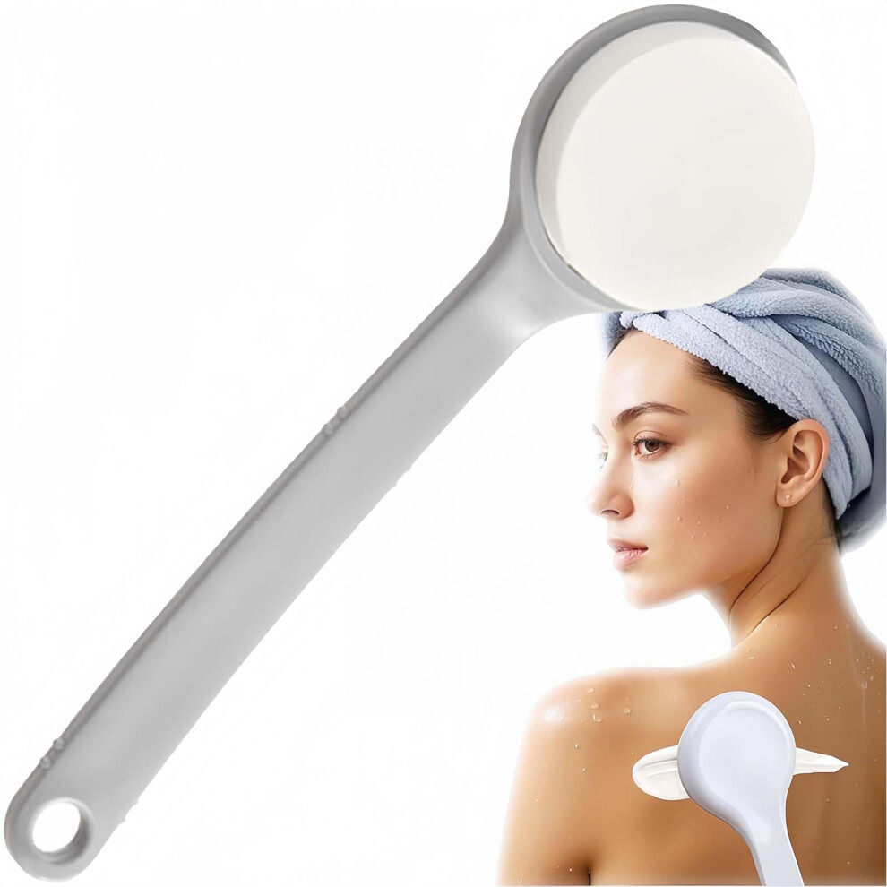 Long Handle Lotion Applicator For HardToReach Areas ShowerReady Back Brush Portable Handle SelfCare Mobility