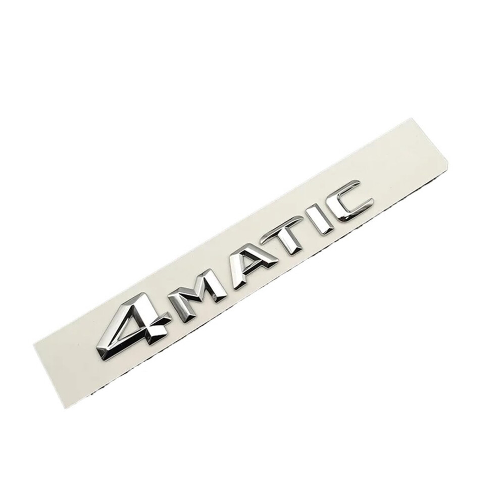 Rear Trunk Emblem 3D Abs Badge For Mercedes Benz E350 Cdi 4Matic W212 W213 Black 9347817508765