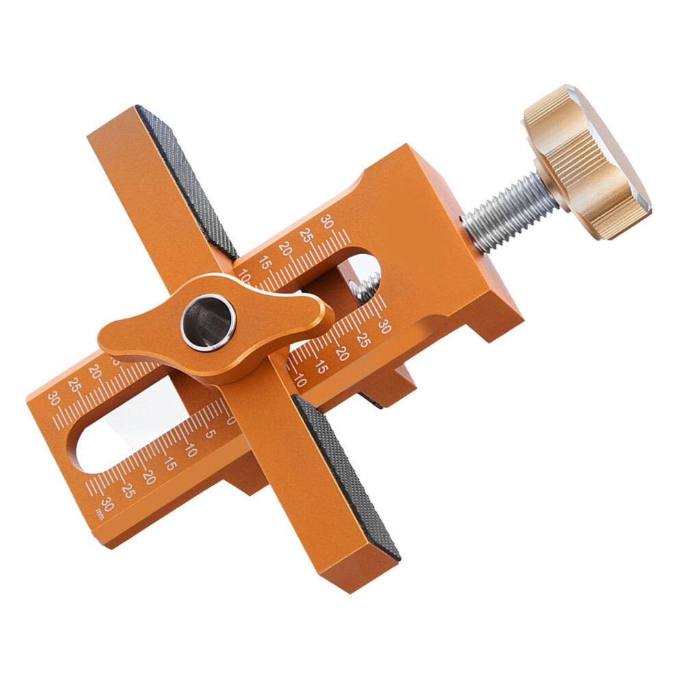 Cabinet Door Mounting Jig Tool Set Installation Positioner Adjustable Aluminium Alloy Woodworking Position Leveler 9382693369505