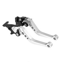 CNC Aluminum Motorcycle Clutch Brake Lever Handle Pair for Model #01, Lightweight, Durable, Custom Fit