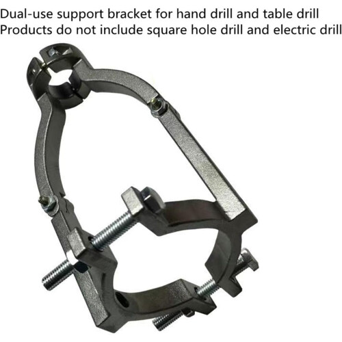 Mortise Drill Machine Fixed Bracket for Square Hole Drill Press Precise Alignment Durable Workmanship 1