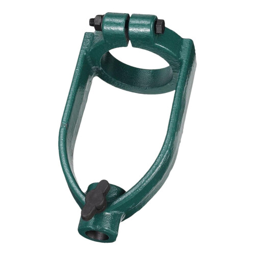 Square Hole Drill Attachment Bracket For Bench Drill And Hand Drill Jig, NonSlip Fixing Bracket Green