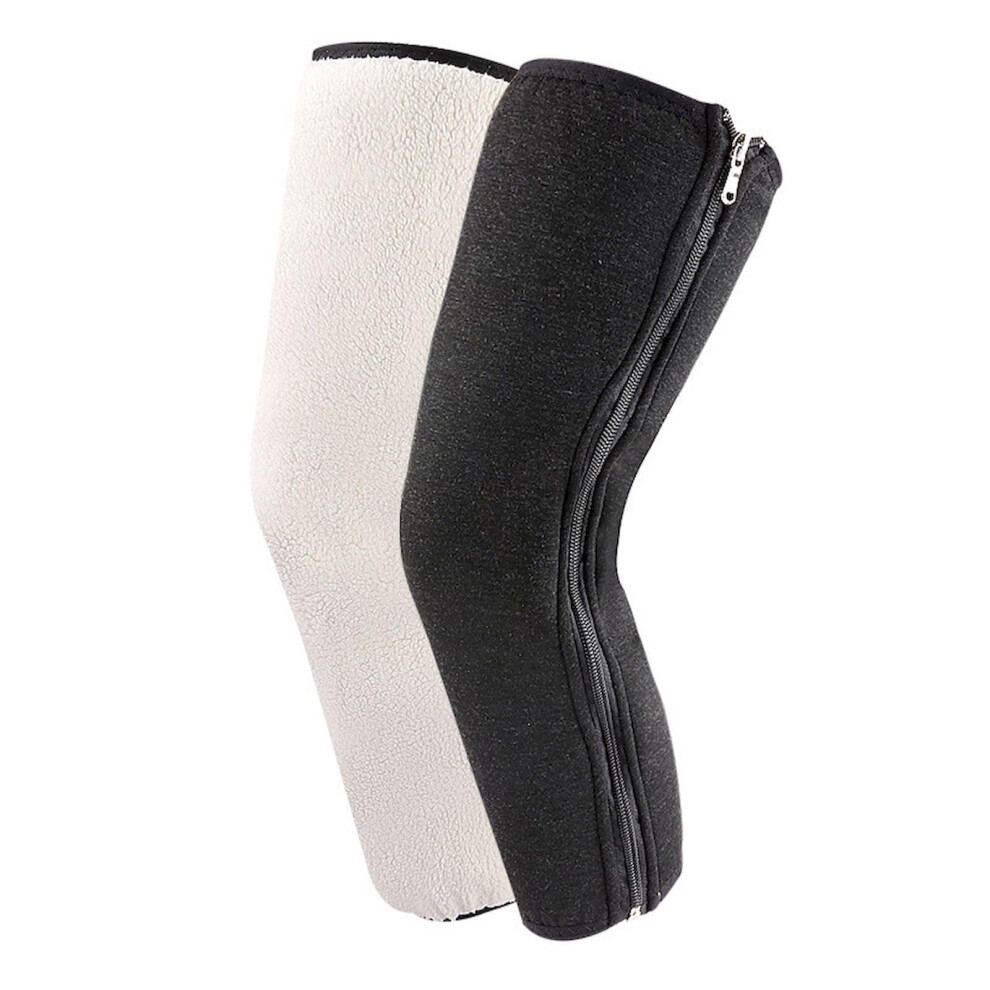 Warm Adjustable Knee Brace for Women Winter, Soft Thermal Knee Compression Sleeve with Gentle Support
