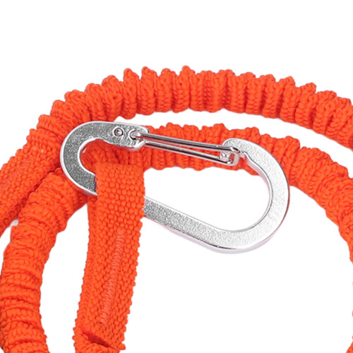 Durable Kayak Paddle Leash 72-89cm Stretchable for Secure Outings 1