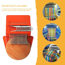 Mini Loom Weave Tool Kit for Quick and Easy Fabric Repair Durable
