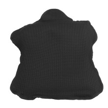 Motorcycle Gel Seat Cushion Mesh Cover - Shock Absorption, Ventilation, Black