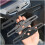 Universal Motorcycle License Plate Holder with Taillight, Adjustable Folding Metal Mount Frame 5