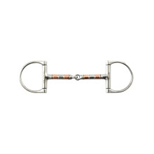 Bit for Copper Horse - 5 Inch Smooth Mullen Mouth, Stainless Steel, Western Riding Accessory