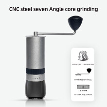 Macinino CNC in acciaio inossidabile 18x16x5,7 cm 25g/30g