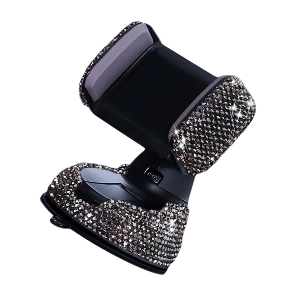 Bling Car Phone Holder With Strong Grip And Adjustable Angle For Dashboard Or Air Vent 9347817510201