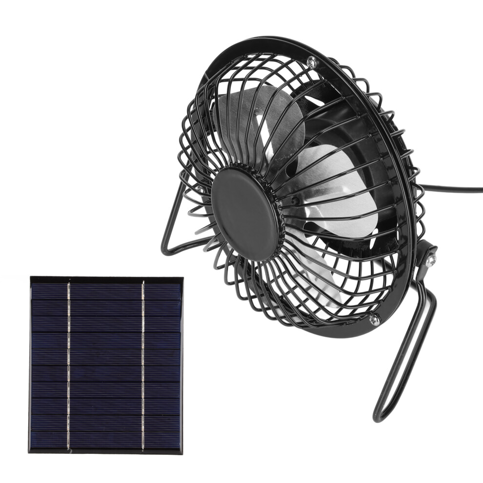 2.5W Solar Panel Fan 5V Usb Portable Fan For Camping Outdoor Hiking 7901375594114