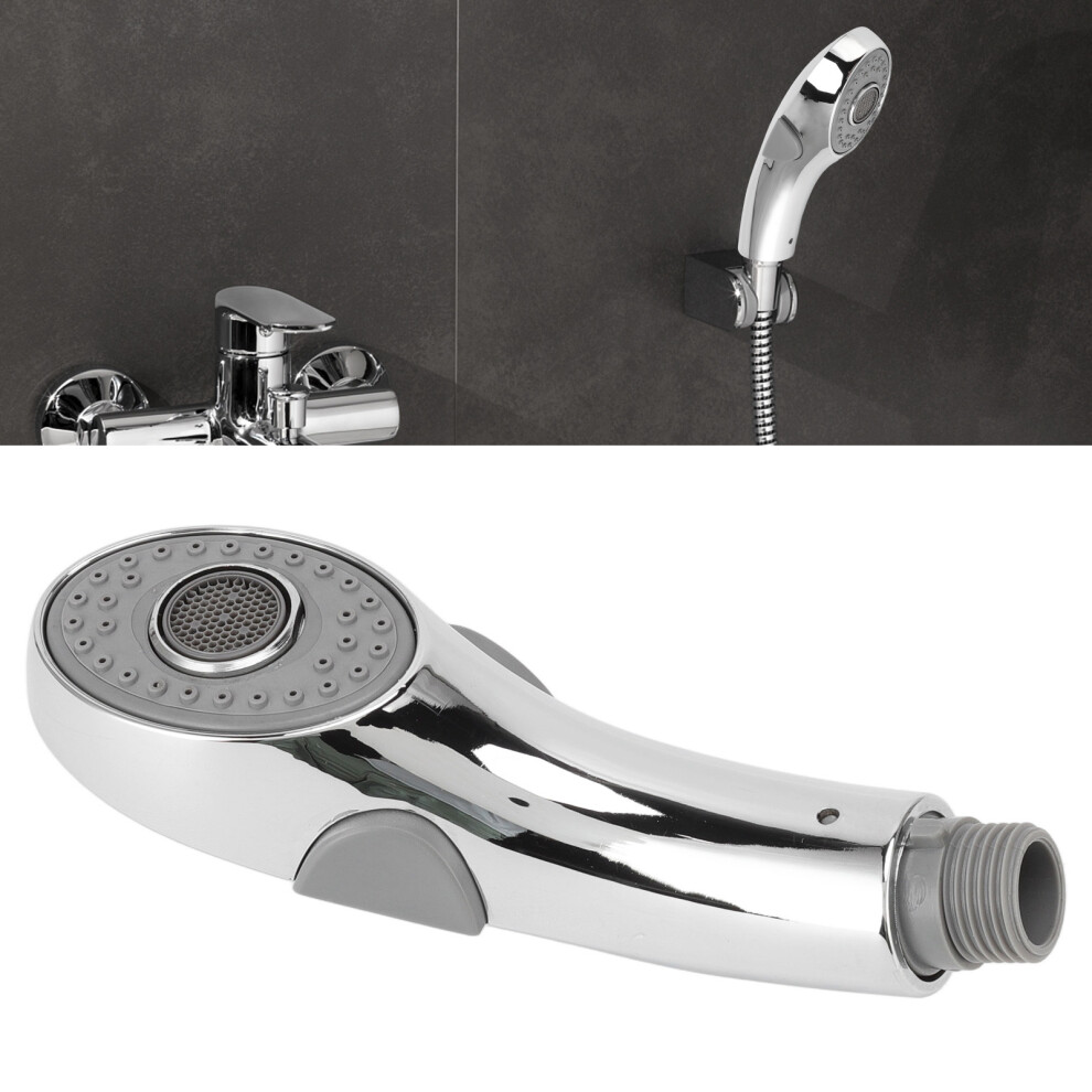 Handheld Shower Head With Silicone Nozzle & G1/2 Interface, Ergonomic Handle, Fyc 555 5061375593790