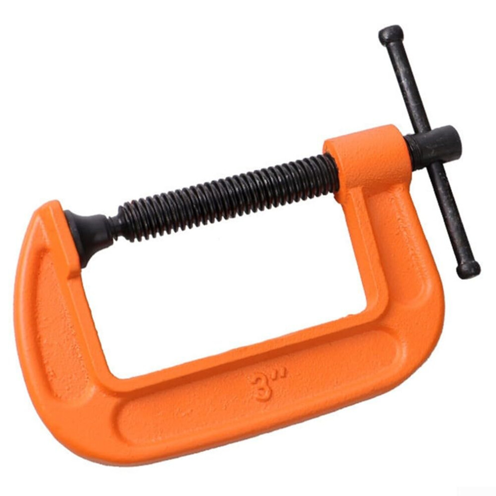 Shaped Woodworking Clamp 3Inch Professional Grade Safe Workpiece Handling For Diy Projects 9347817605853