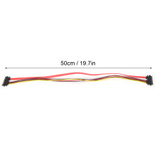 10 stücke Sata Kabel 7 + 15Pin Männlich zu