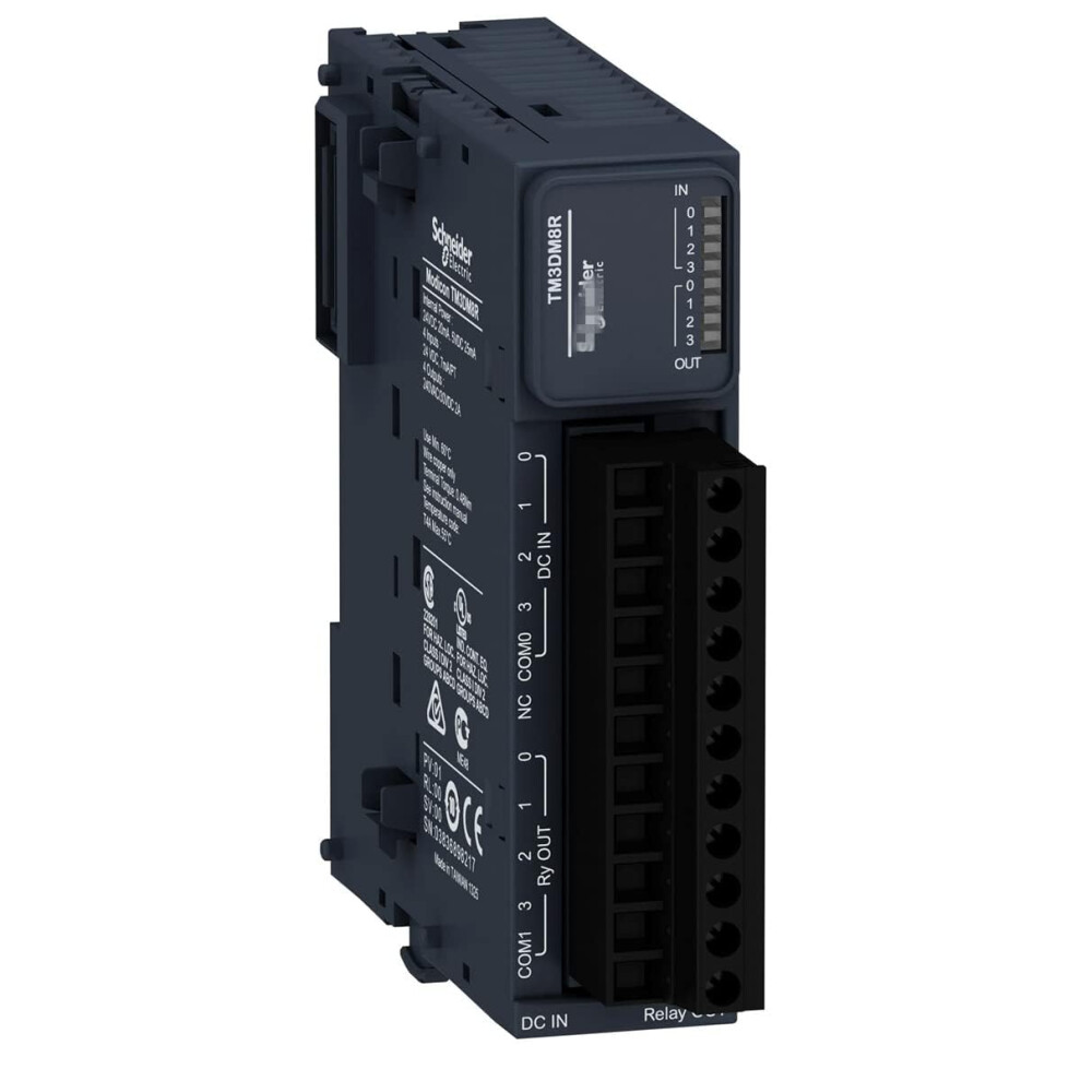 Tm3dm8r Plc Module, 8 Digital Inputs, Compatible With Tm3 Series, Programmable Logic Controller 9187378417881
