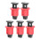 Circuit Breaker Lockout 5 Pack with Shockproof Insulation, Industrial Grade Electrical Lockout Device 1