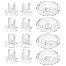 Transparente Silikonmembranen (12 Stück) für S9/S12/S9 Pro/S12 Pro Milchpumpenventile
