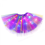 Jupe tutu LED violette 3 couches élastique lumineuse princesse danse 1