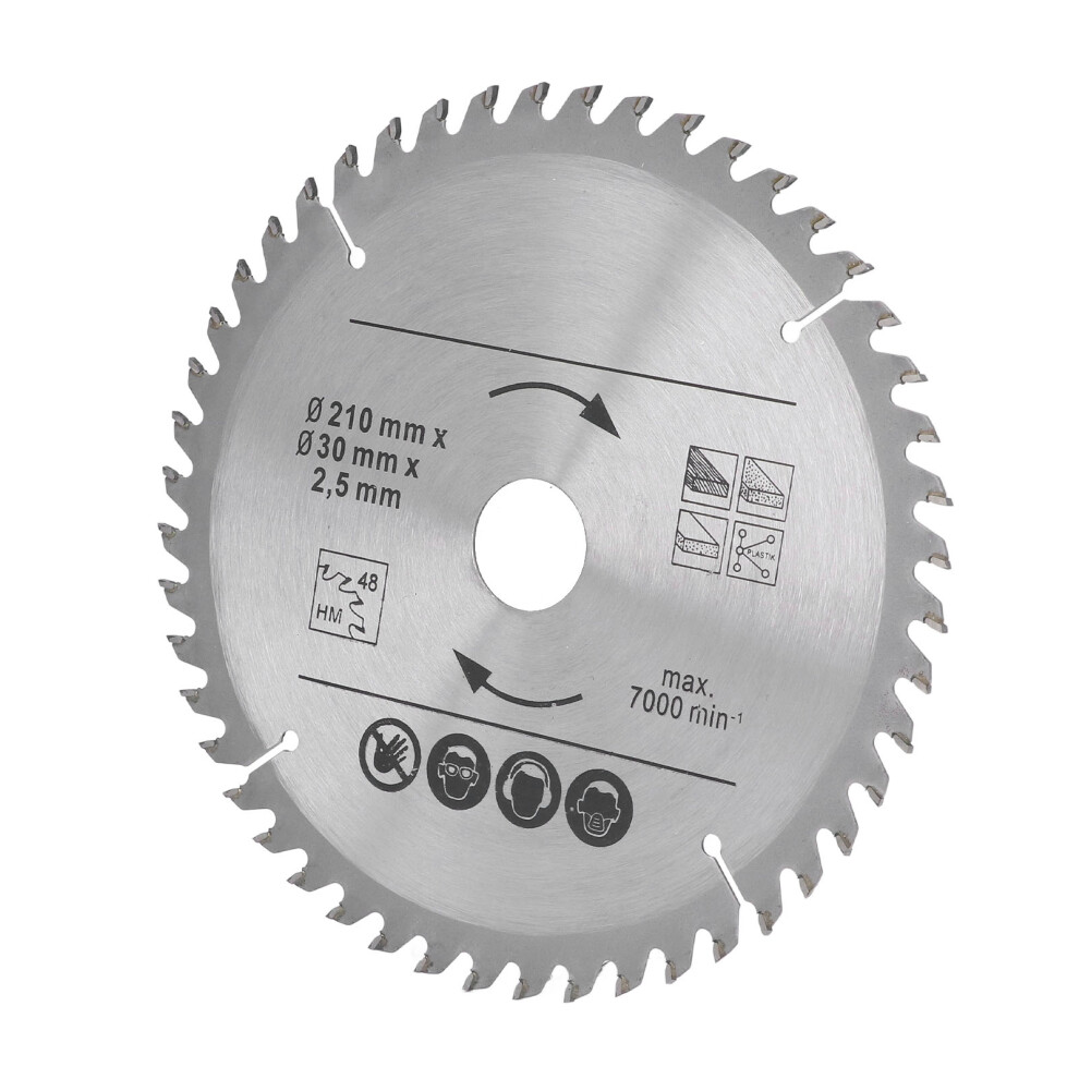 8.25In Carbide Circular Saw Blade For Miter Table Saws 210X48t 4651375599079