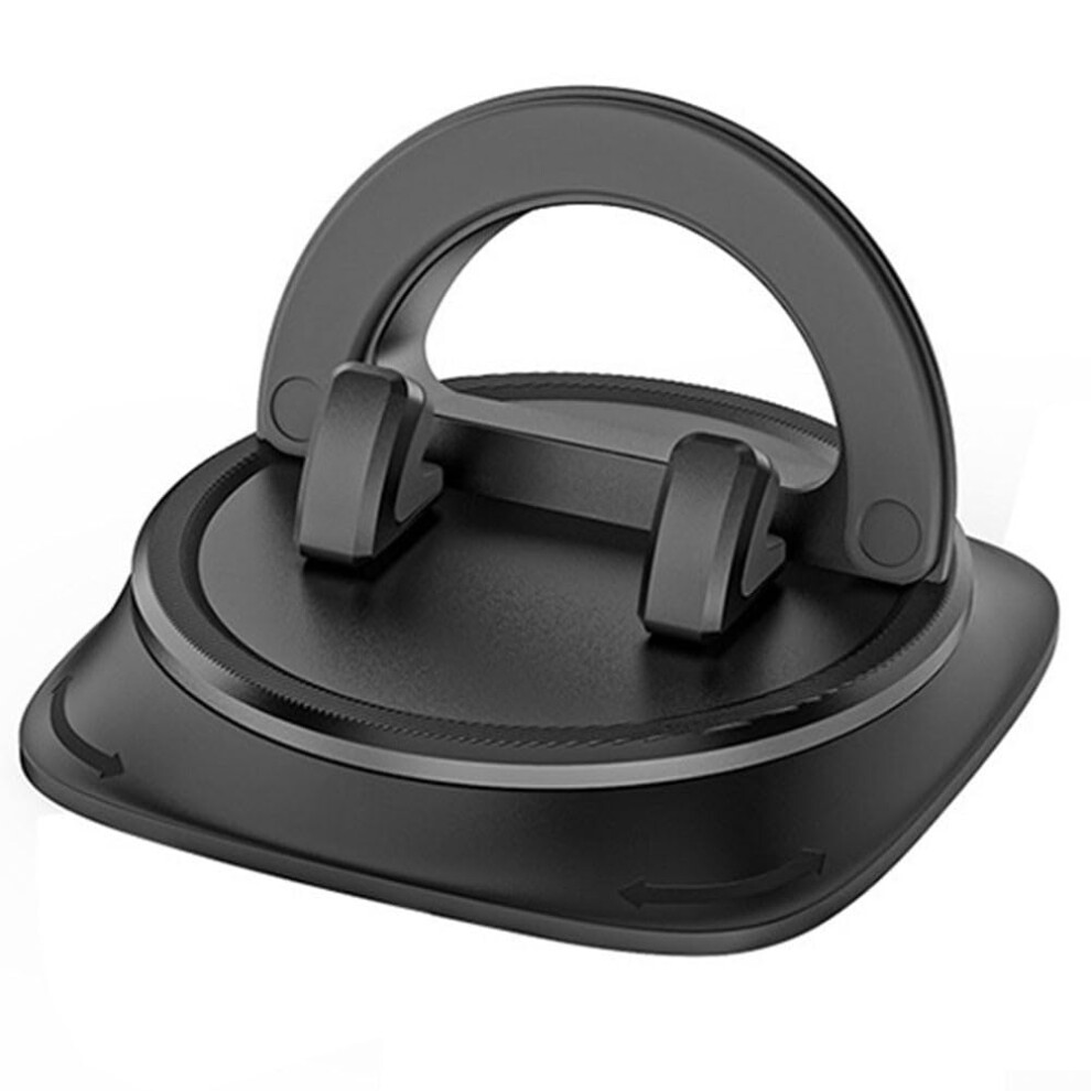 Car Phone Holder With 360 Rotation And Stable Spring Grip For Universal Smartphone Compatibility 9382693224637