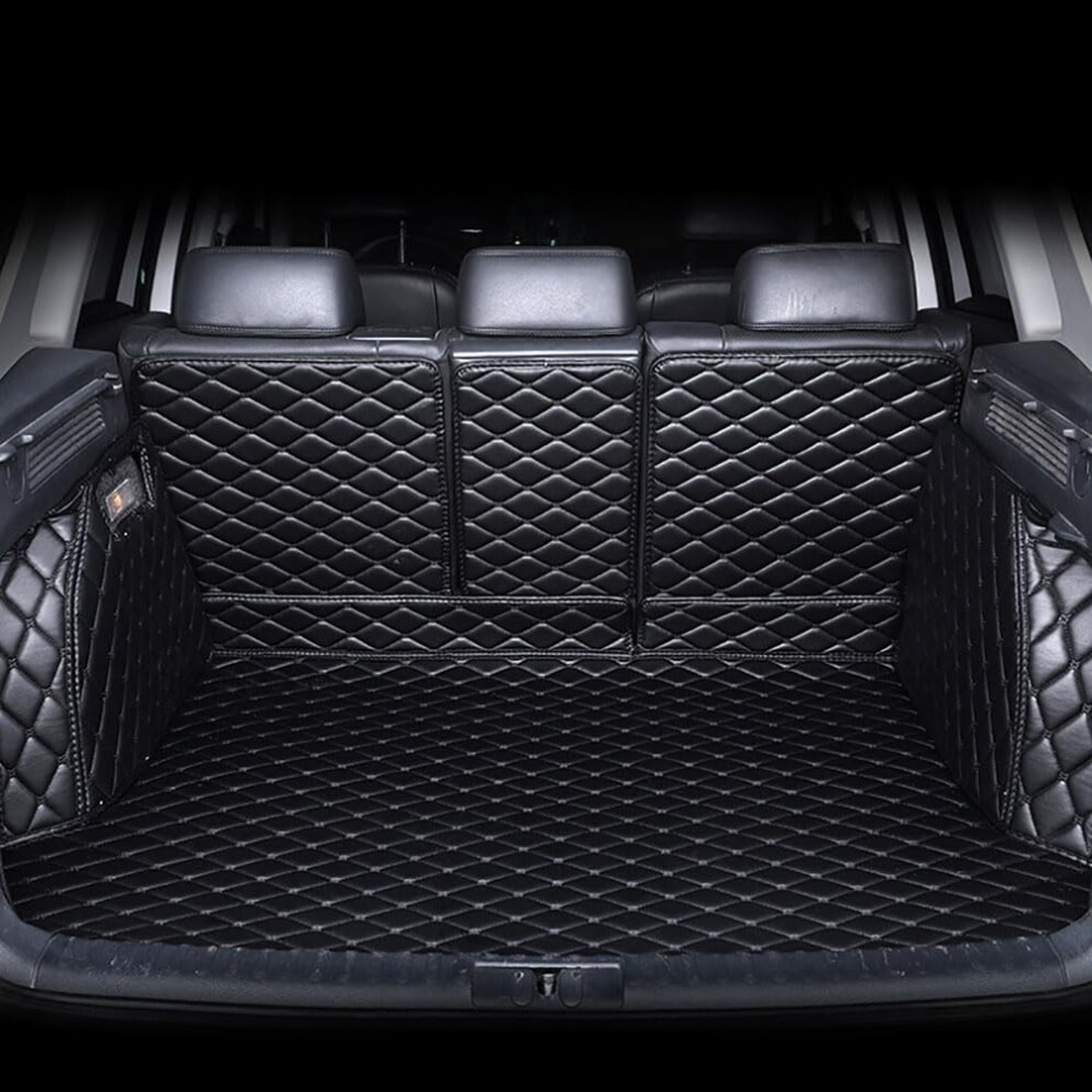 Trunk Mat For Audi Q8 20182023 Custom Fit Nonslip Leather Full Cargo Coverage Boot Liner Black 9347817511406
