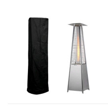 Waterproof Pyramid Patio Heater Cover 210D Oxford Outdoor Tall Gas Heater Protective with Drawstring