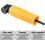 Right Angle Drill Attachment 90 Degree Power Screwdriver Adapter with 1/4 Inch Hex Bit Socket, Yellow 3