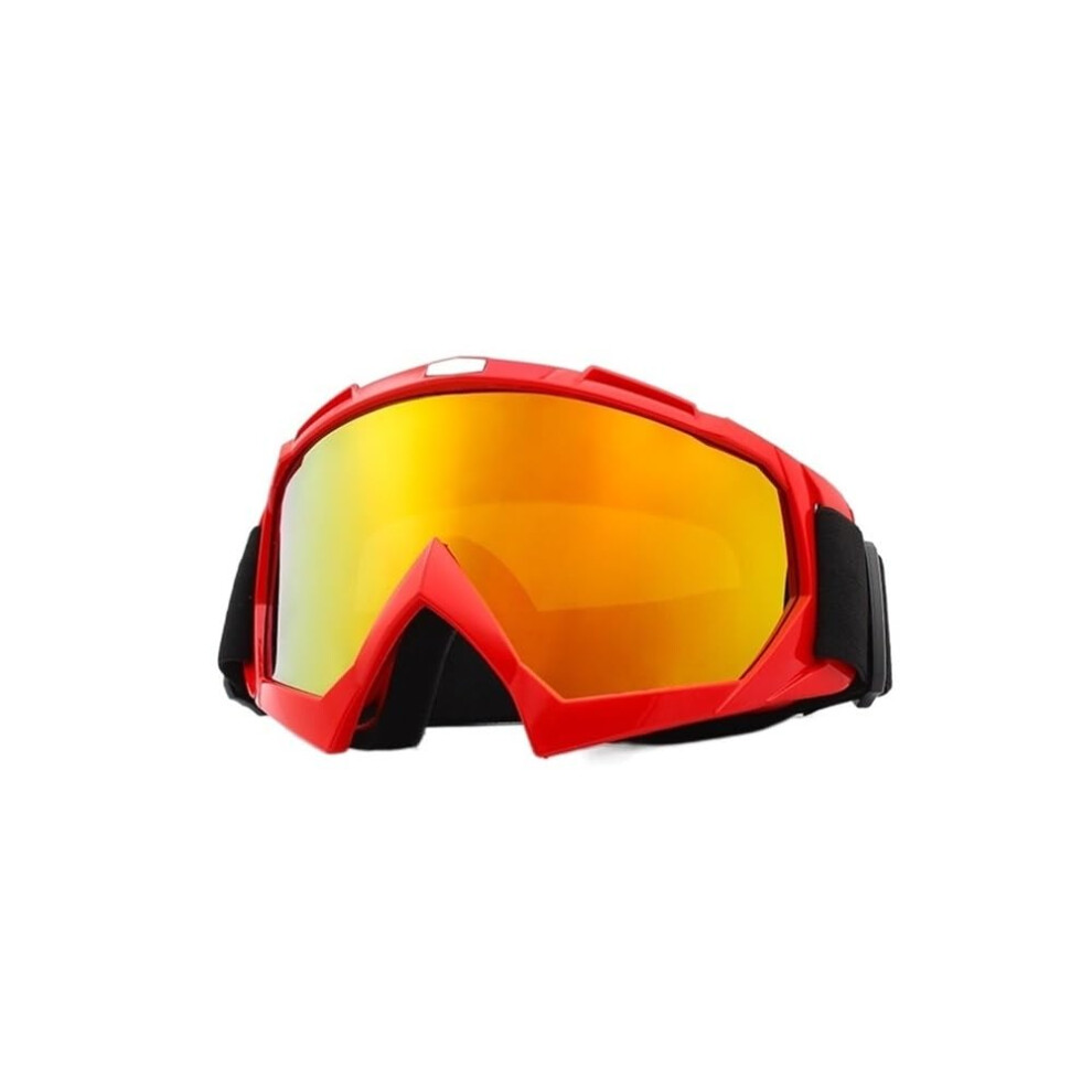 Motorcycle Goggles Antifog Uv Protection Windproof For Motocross Snowmobile Ski Outdoor Sports 9187378418659